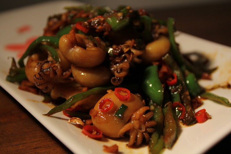 癫痫小神经做的爆炒墨鱼仔