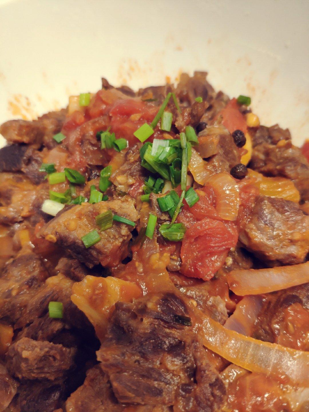 西红柿炖牛腩