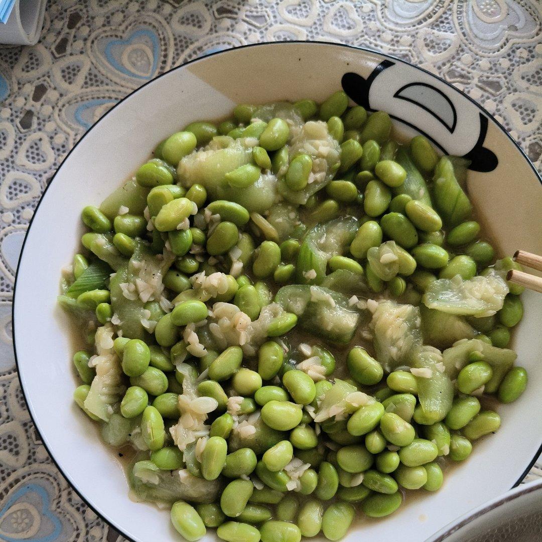 丝瓜毛豆