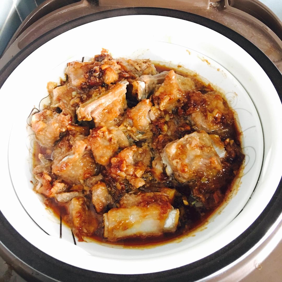 豆瓣酱蒸排骨（酱香排骨）