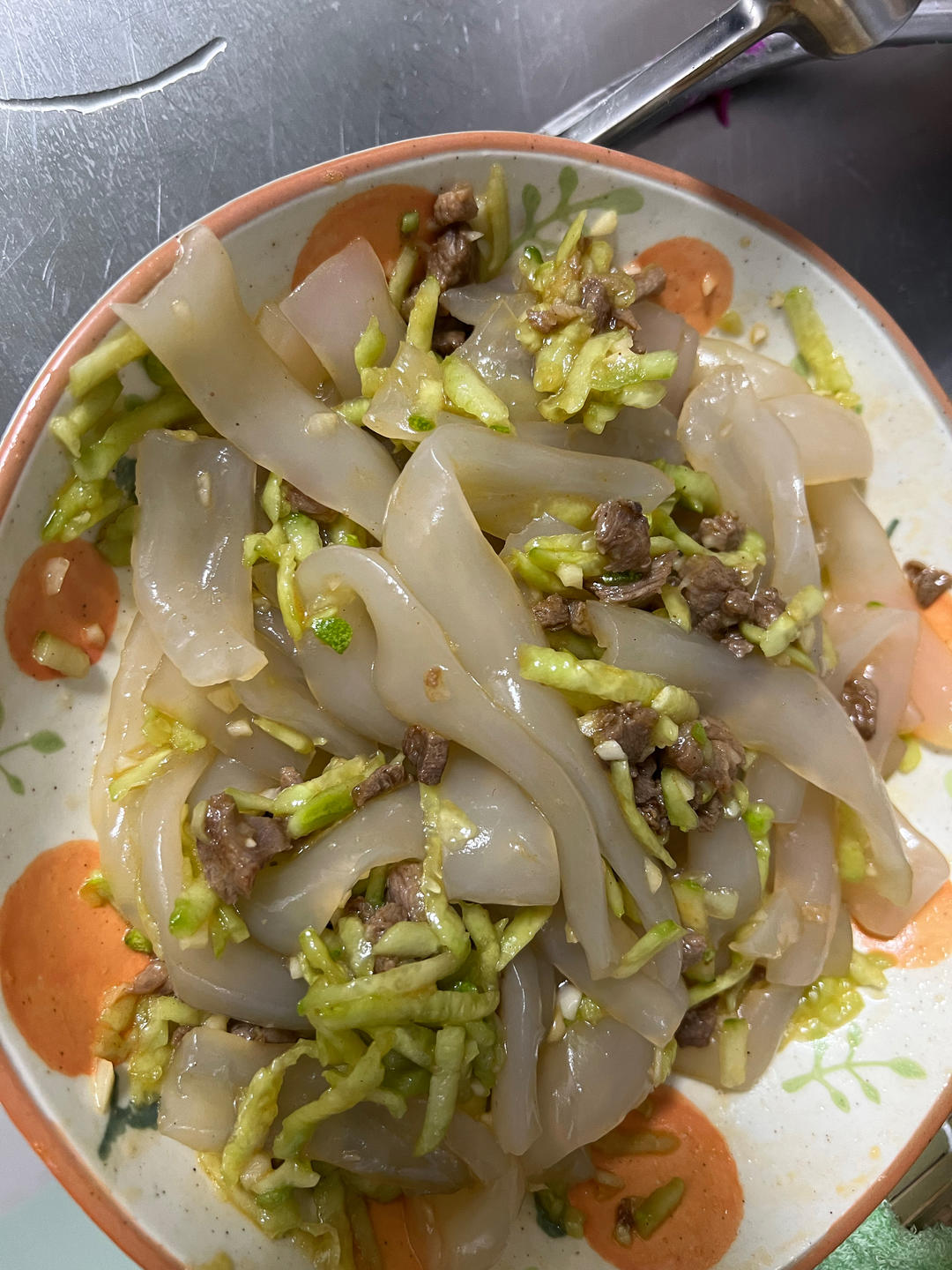 东北凉拌拉皮 清凉爽口