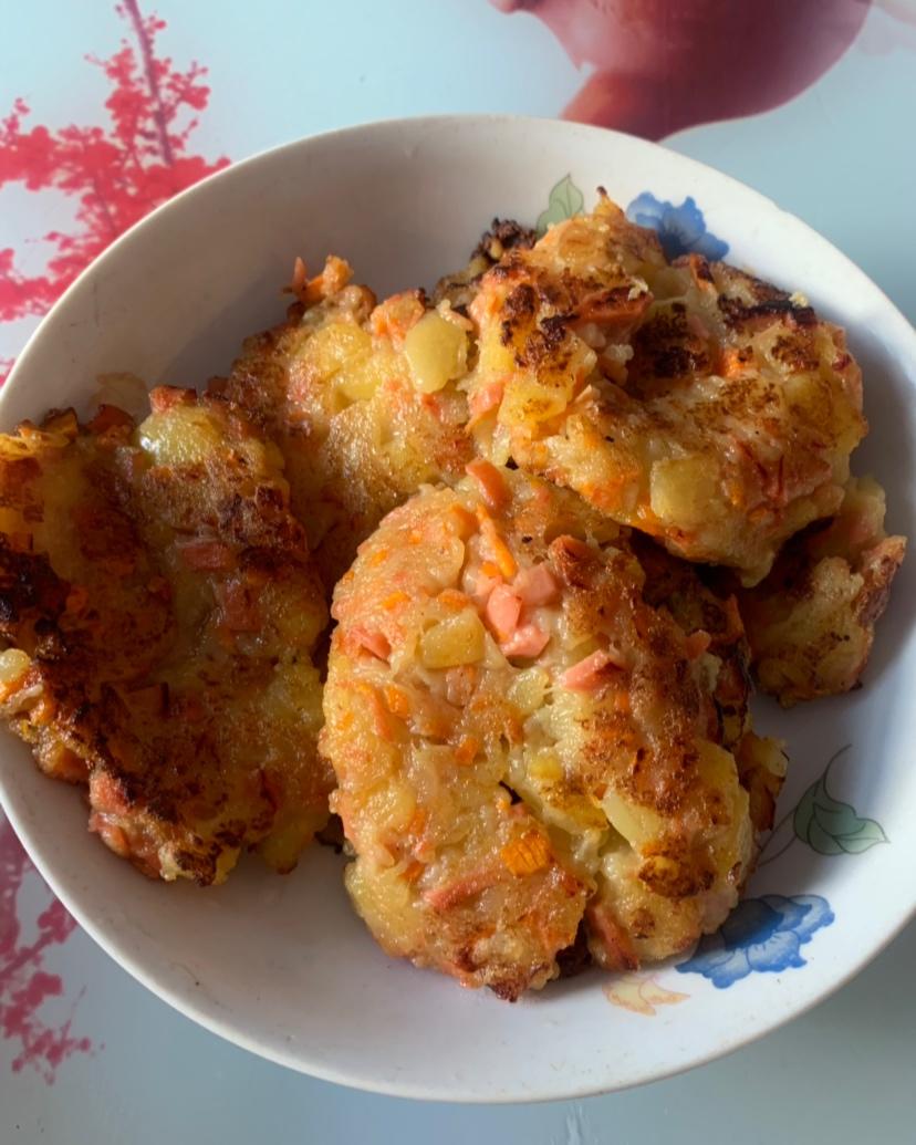 土豆火腿早餐饼