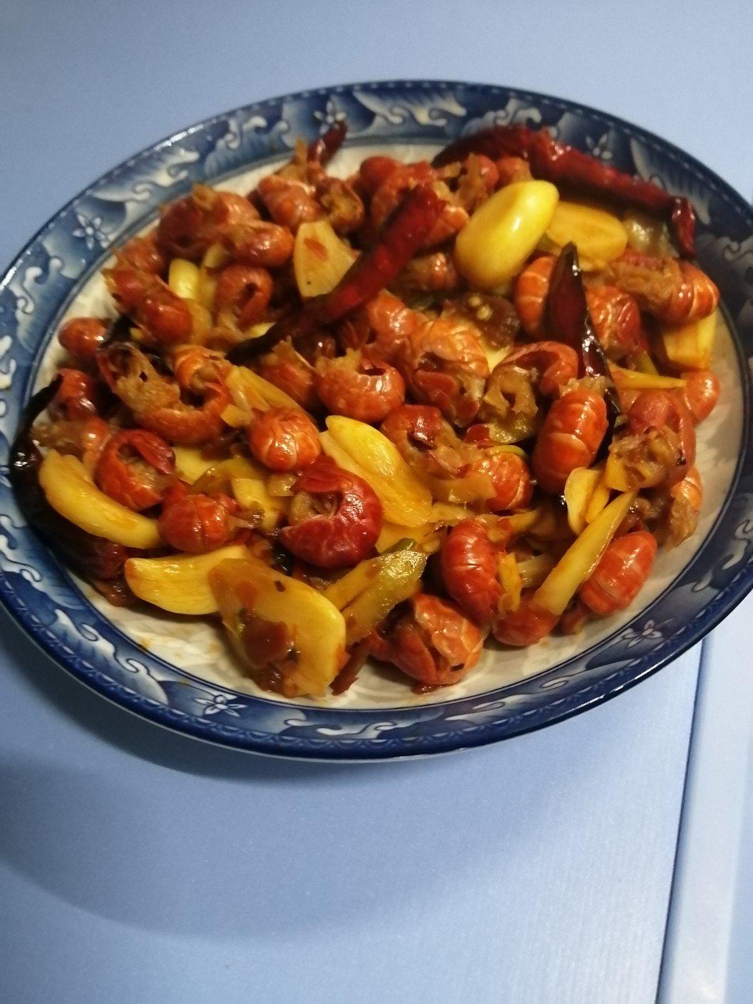 炒虾尾（香辣）