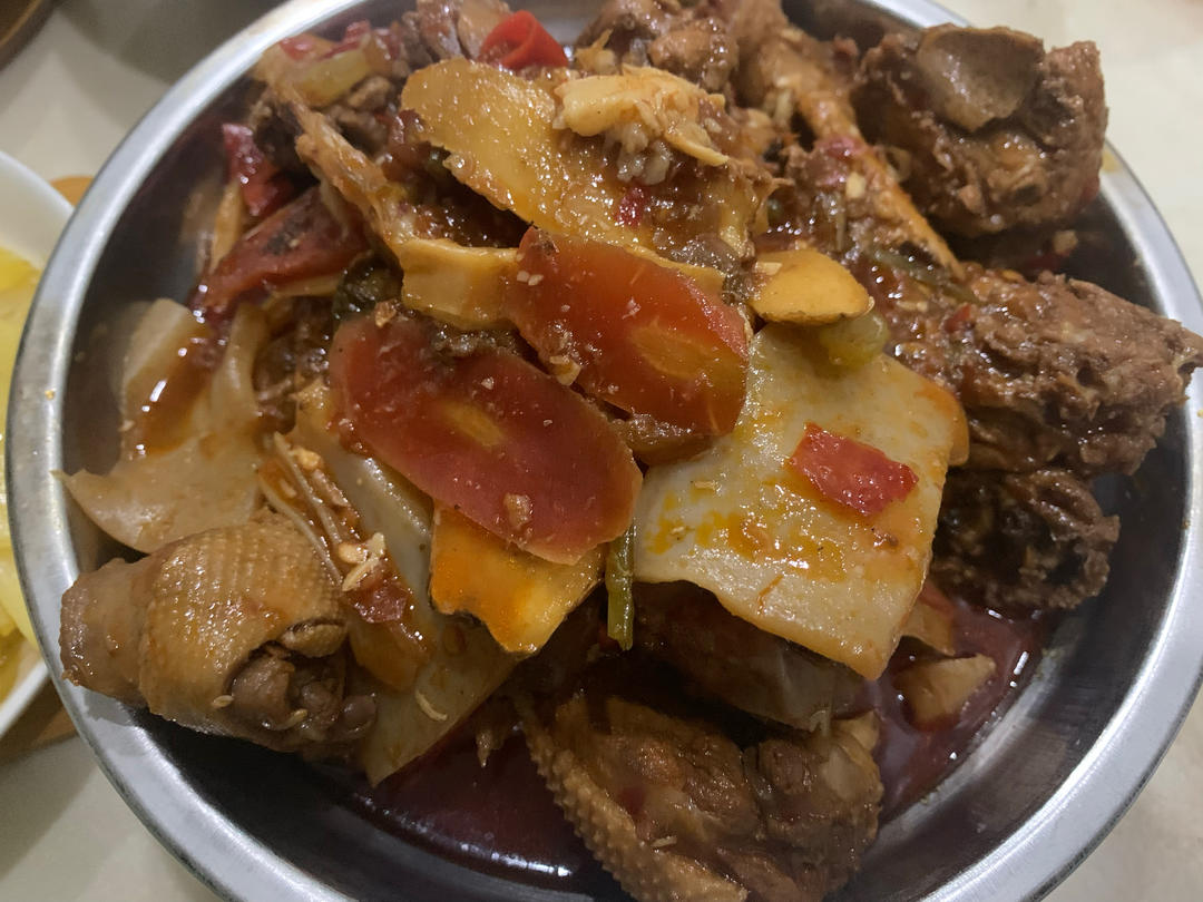 川味魔芋烧鸭