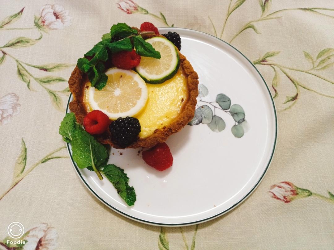 法式甜品|清香柠檬派～做法简单酸甜不腻