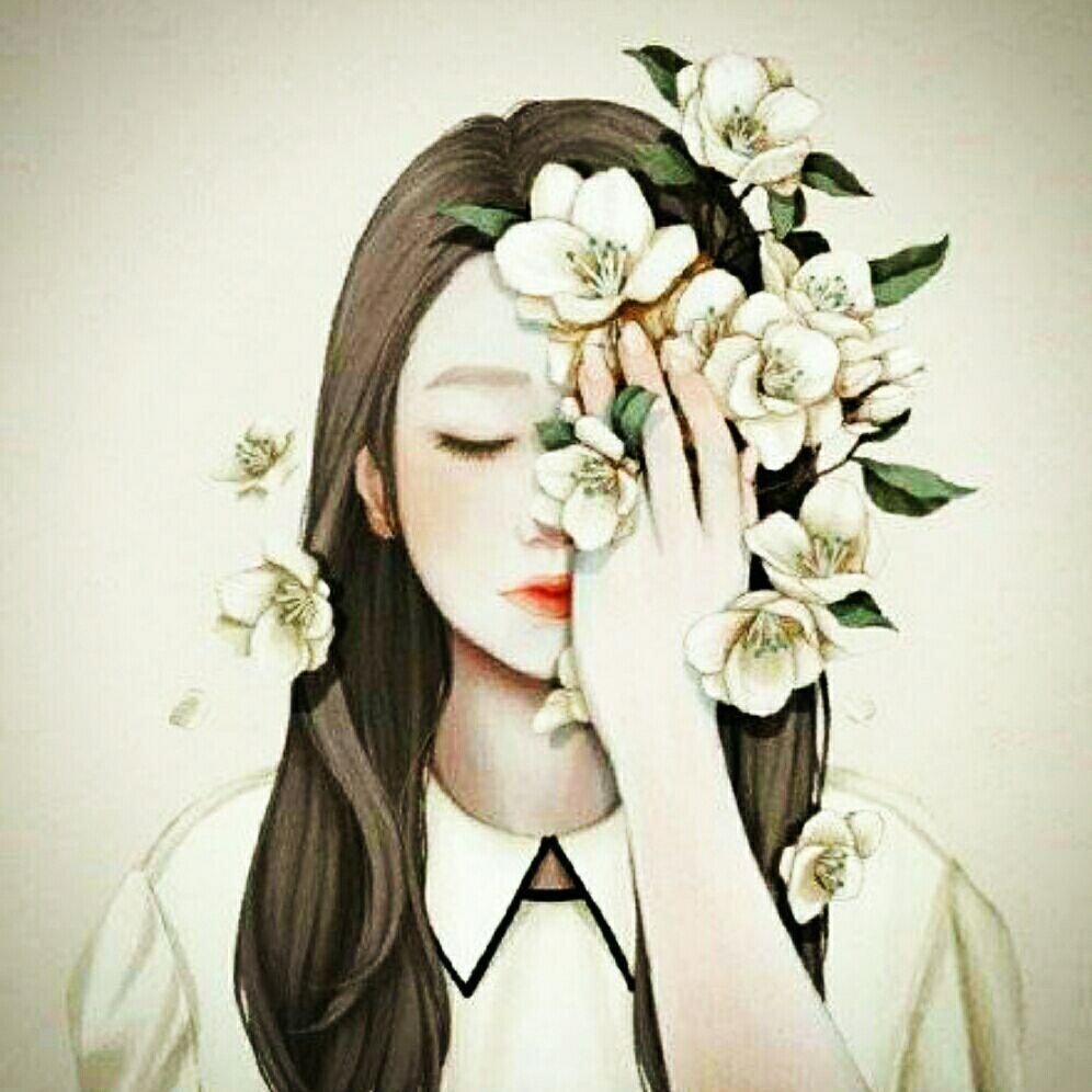替一朵花儿微笑