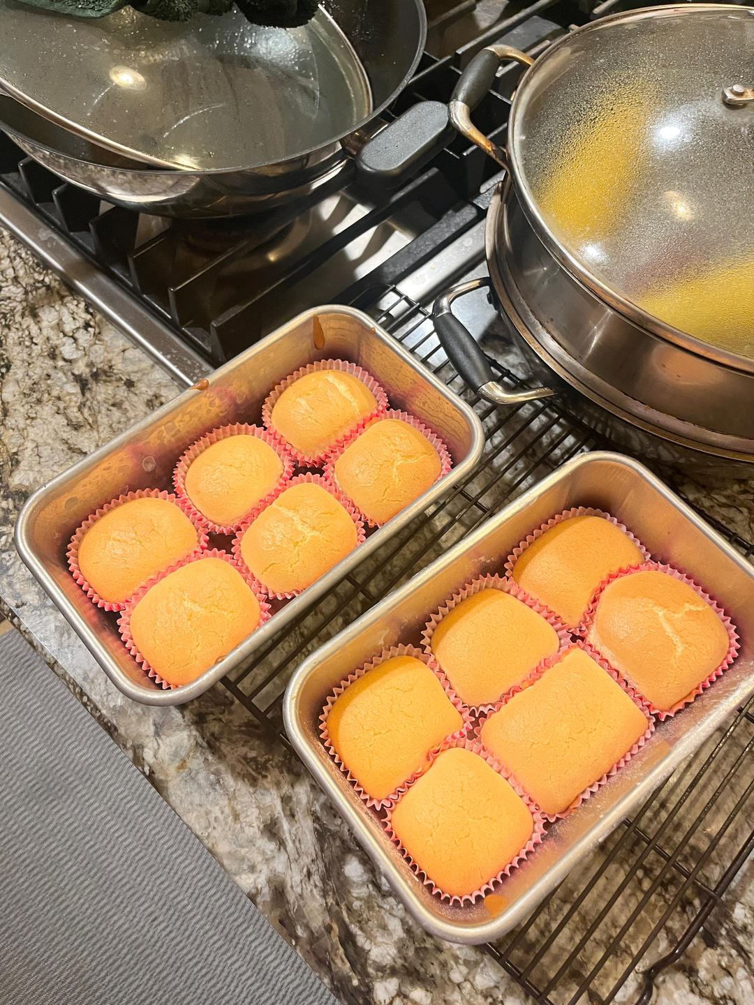 不回缩不开裂戚风纸杯蛋糕