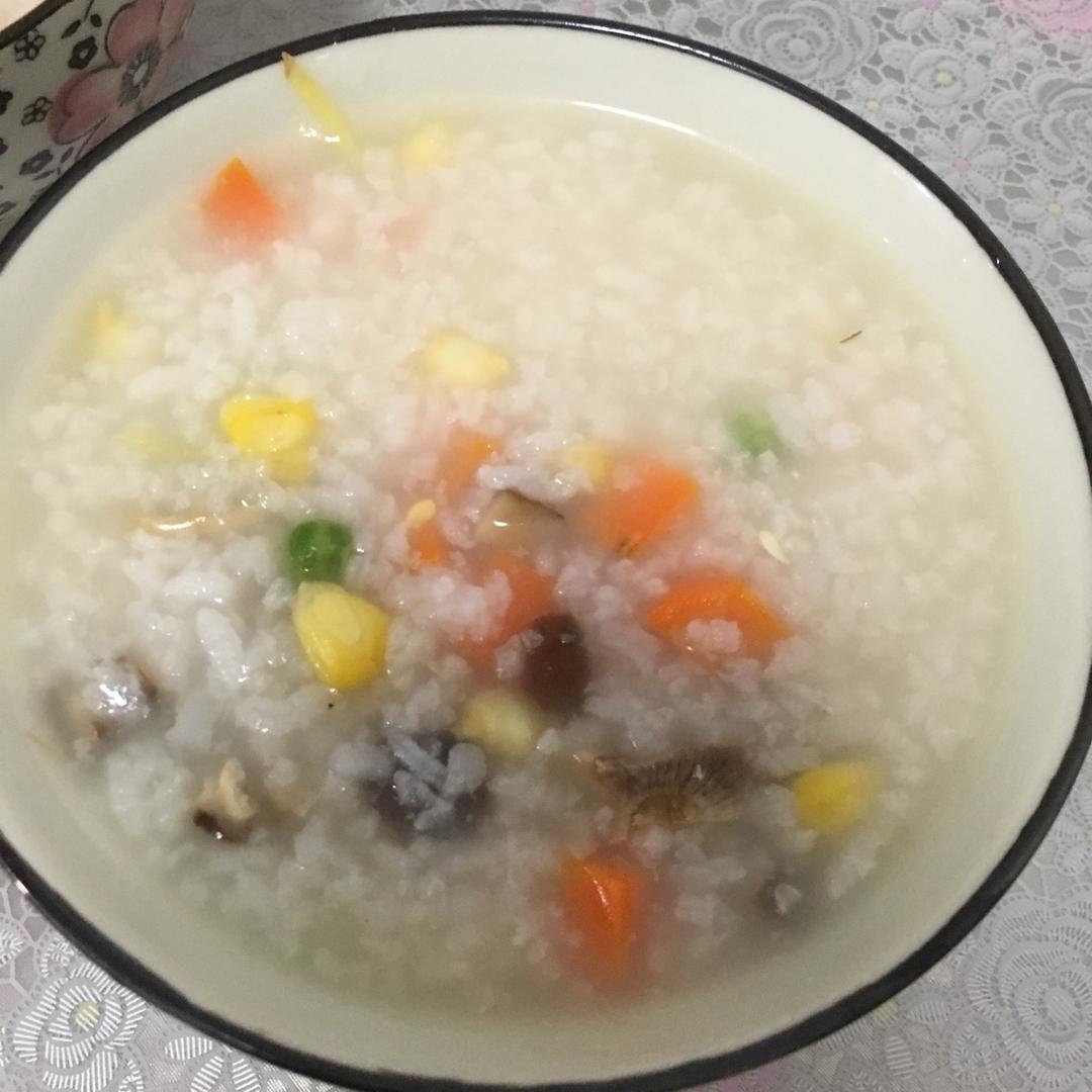 五彩素营养粥
