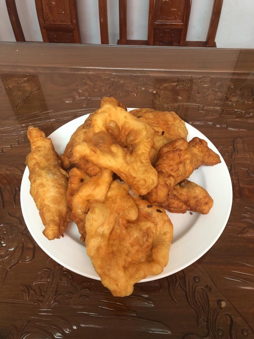 姥姥家的健康炸油饼（不揉面不擀面）