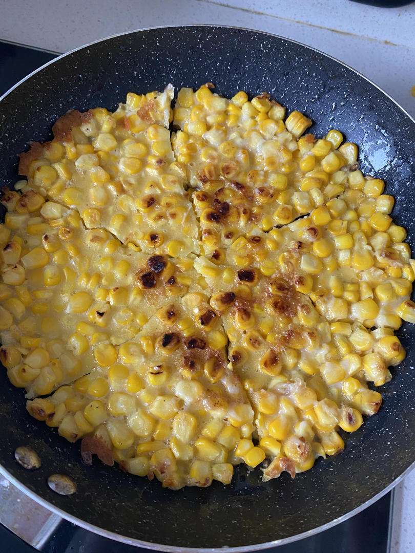 没人不爱吃的【芝士玉米烙】附拨玉米技巧