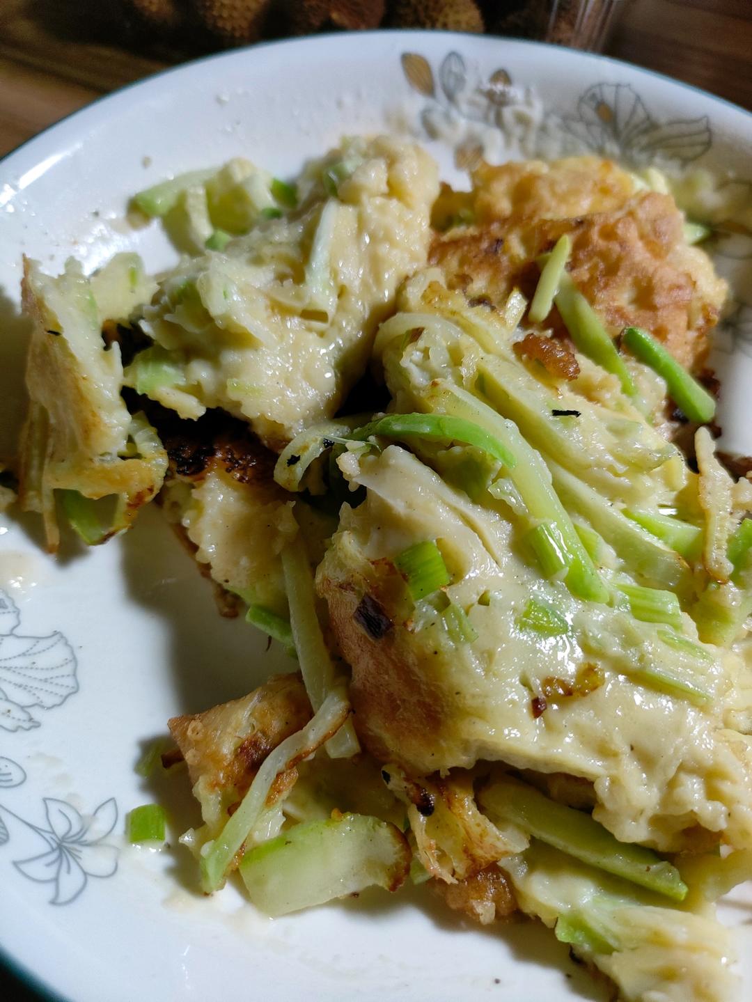 西葫芦鸡蛋饼