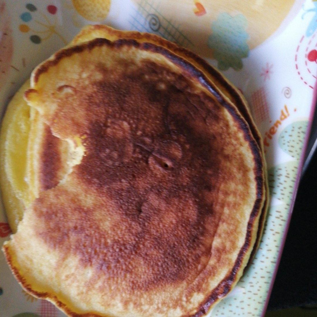 一分钟上手的早餐松饼-简单无油版（还在为早饭吃什么伤脑筋吗？快来试一试）