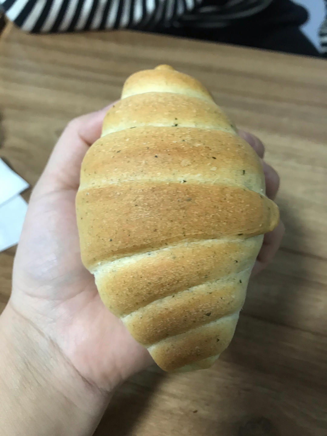 免手套膜❗️海苔肉松盐面包｜海盐卷｜盐可颂