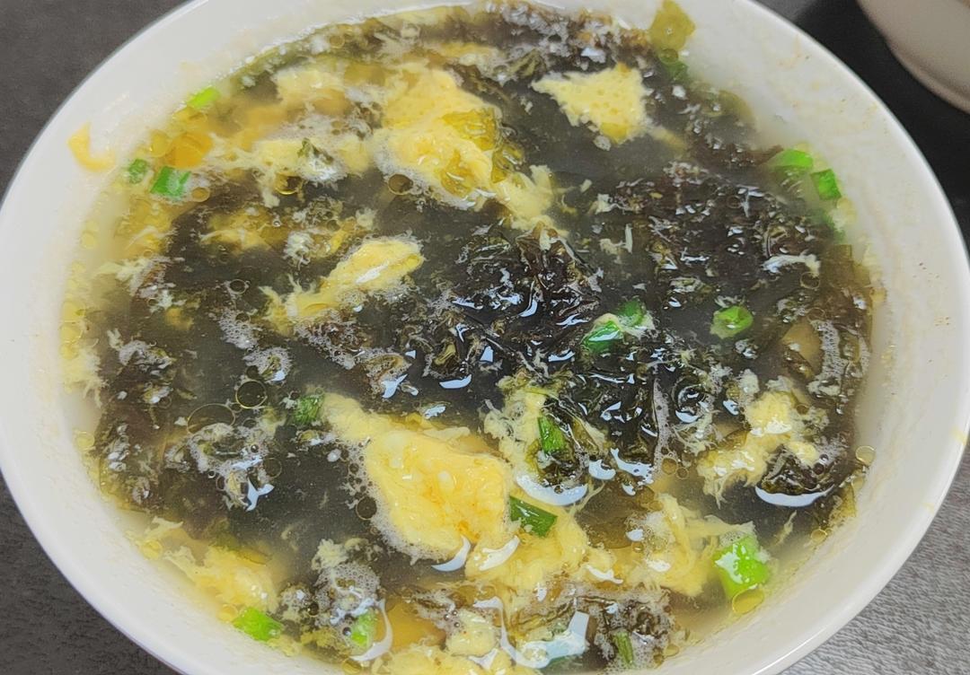 最鲜美好喝的「紫菜蛋花汤」
