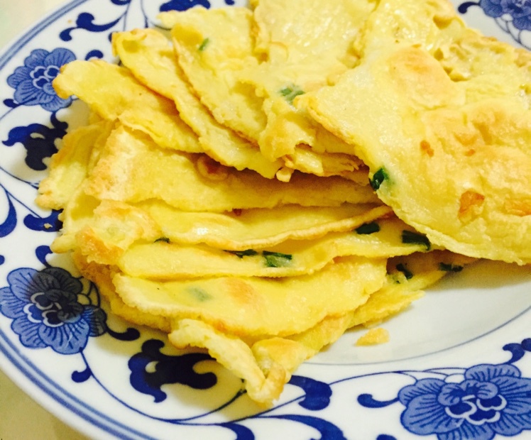 葱花鸡蛋饼