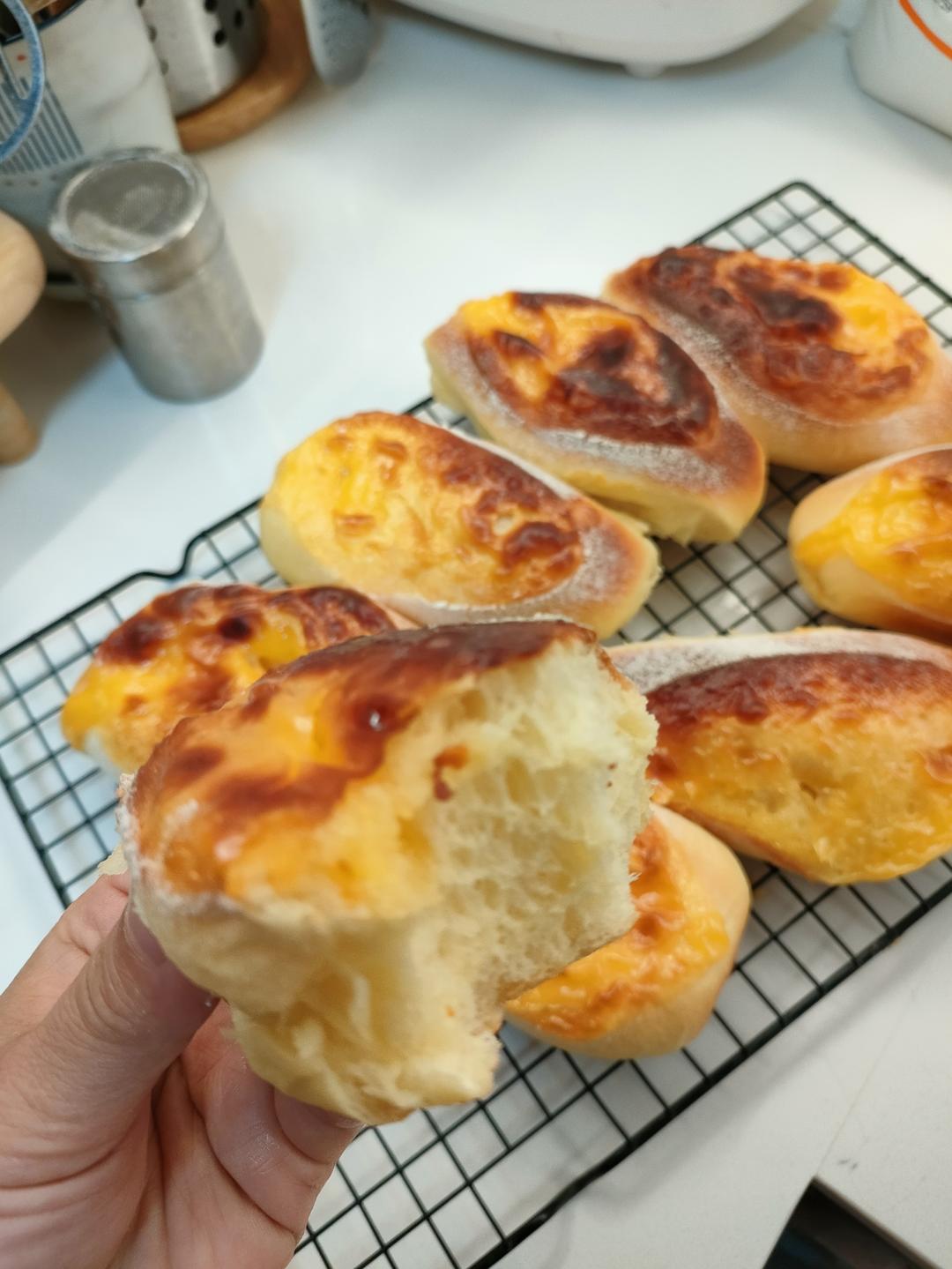 超好吃的岩烧乳酪面包！制作简单！