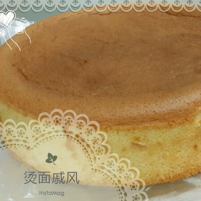 超软烫面戚风蛋糕