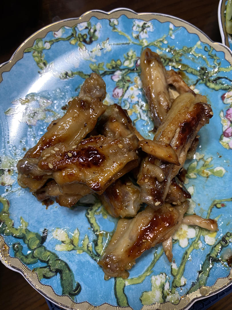 不舔手指算我输‼️做法超简单的鲜嫩多汁秘制小鸡翅🔥