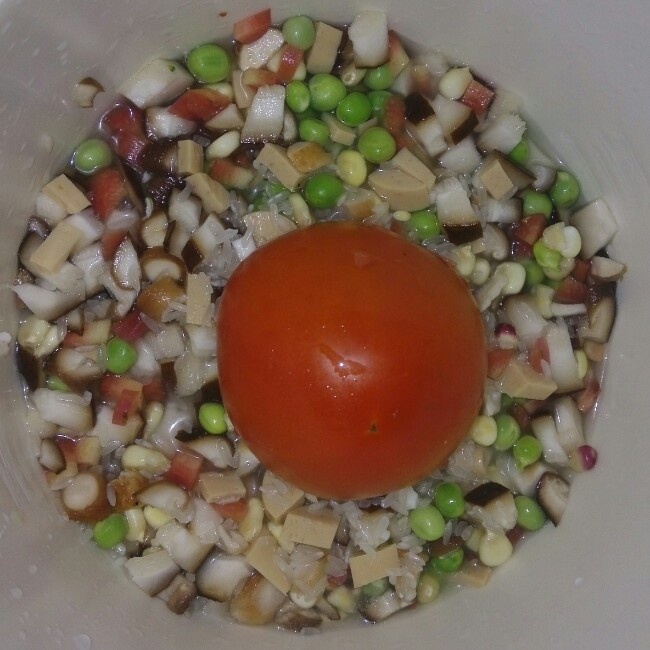 就是任性整个番茄饭豪华版