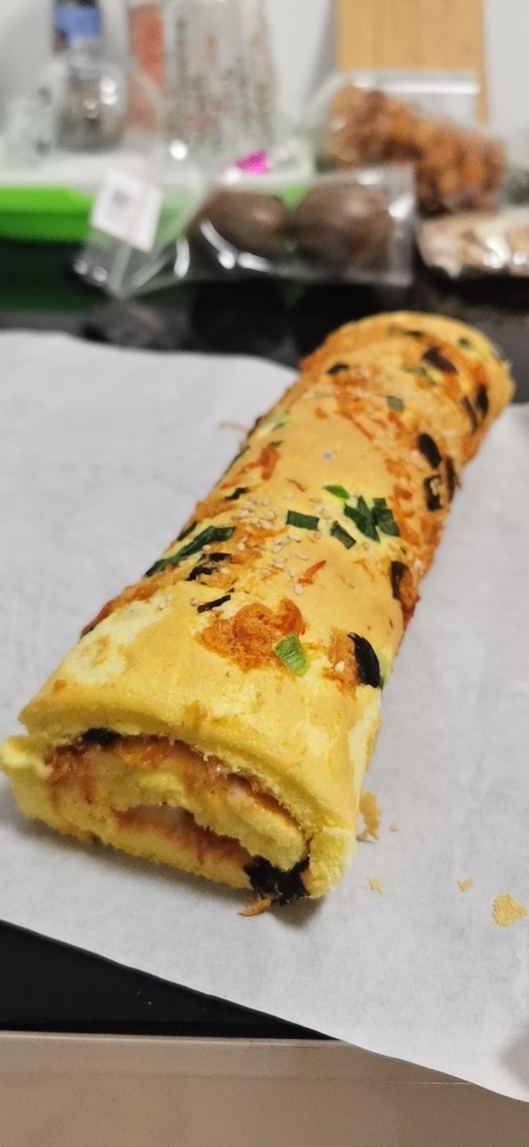 美味肉松卷-简单不开裂，零失误的蛋糕卷