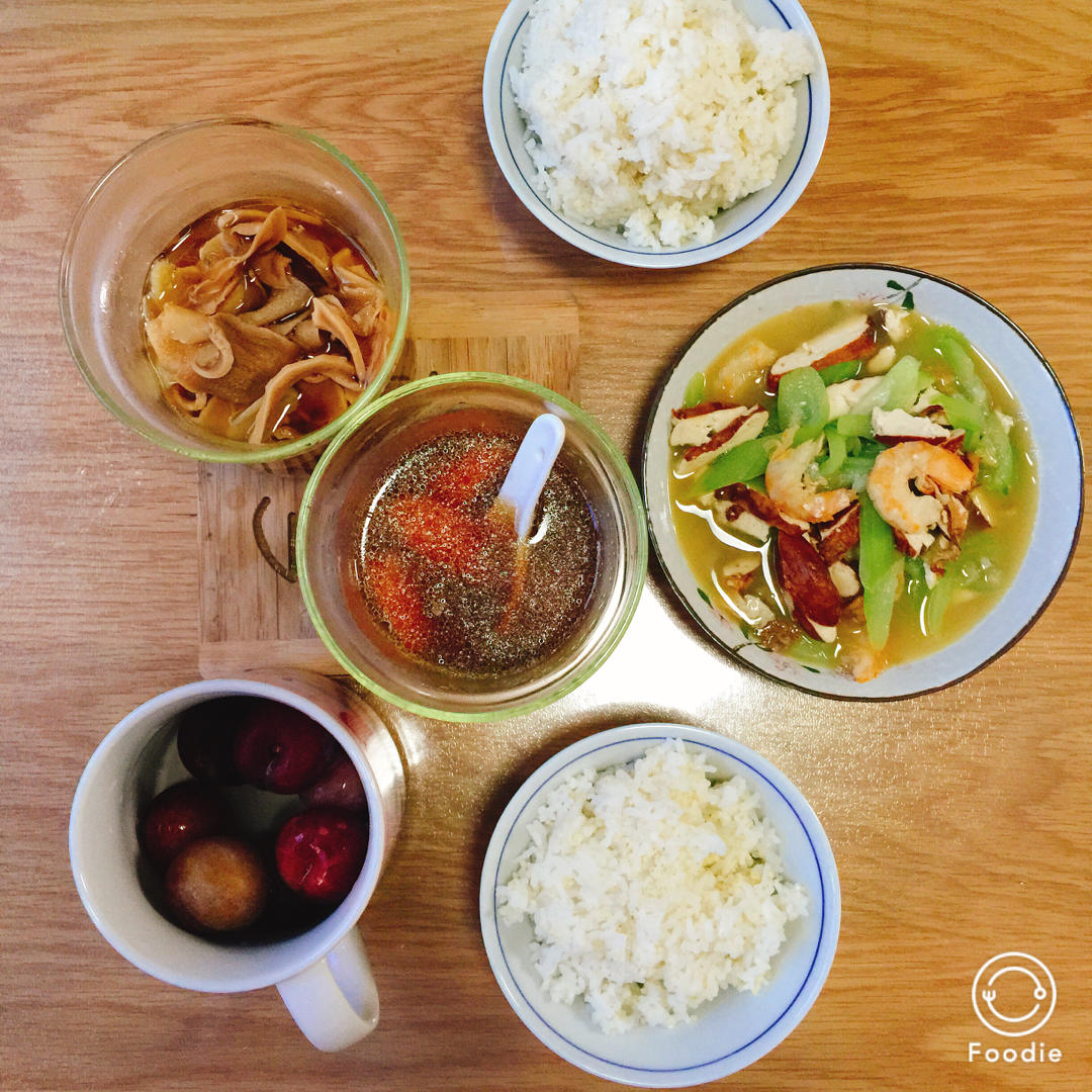 二人の夕食