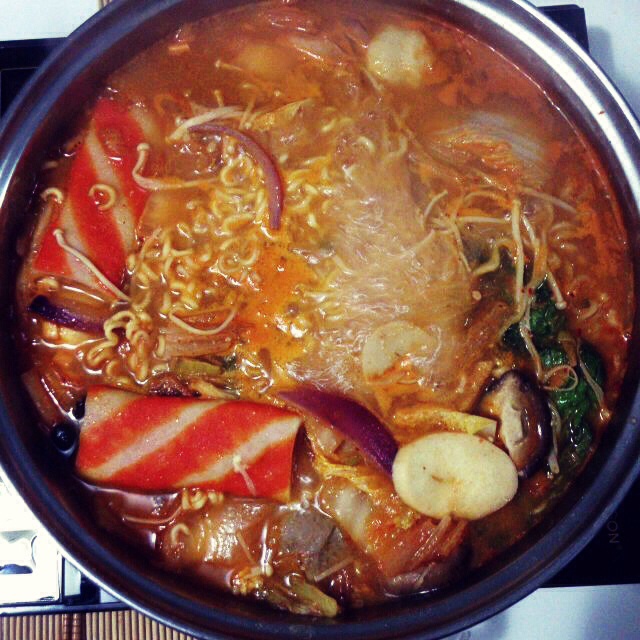 韩式芝士部队锅