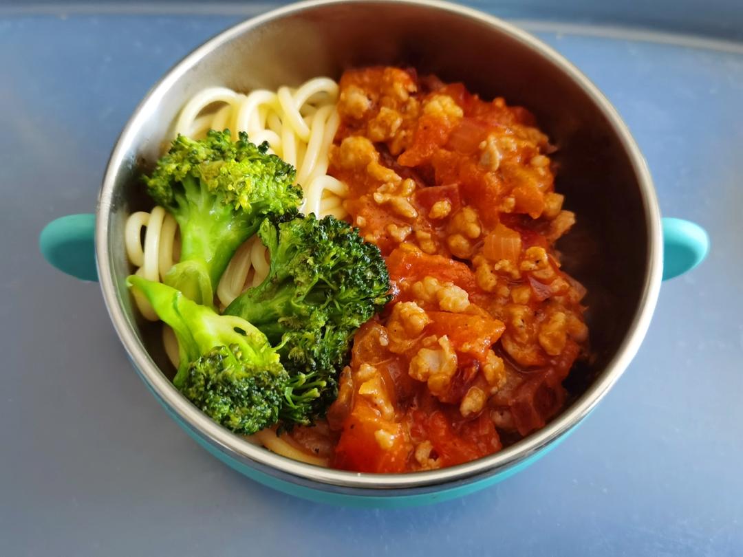 （完胜必胜客的）番茄肉酱意大利面～