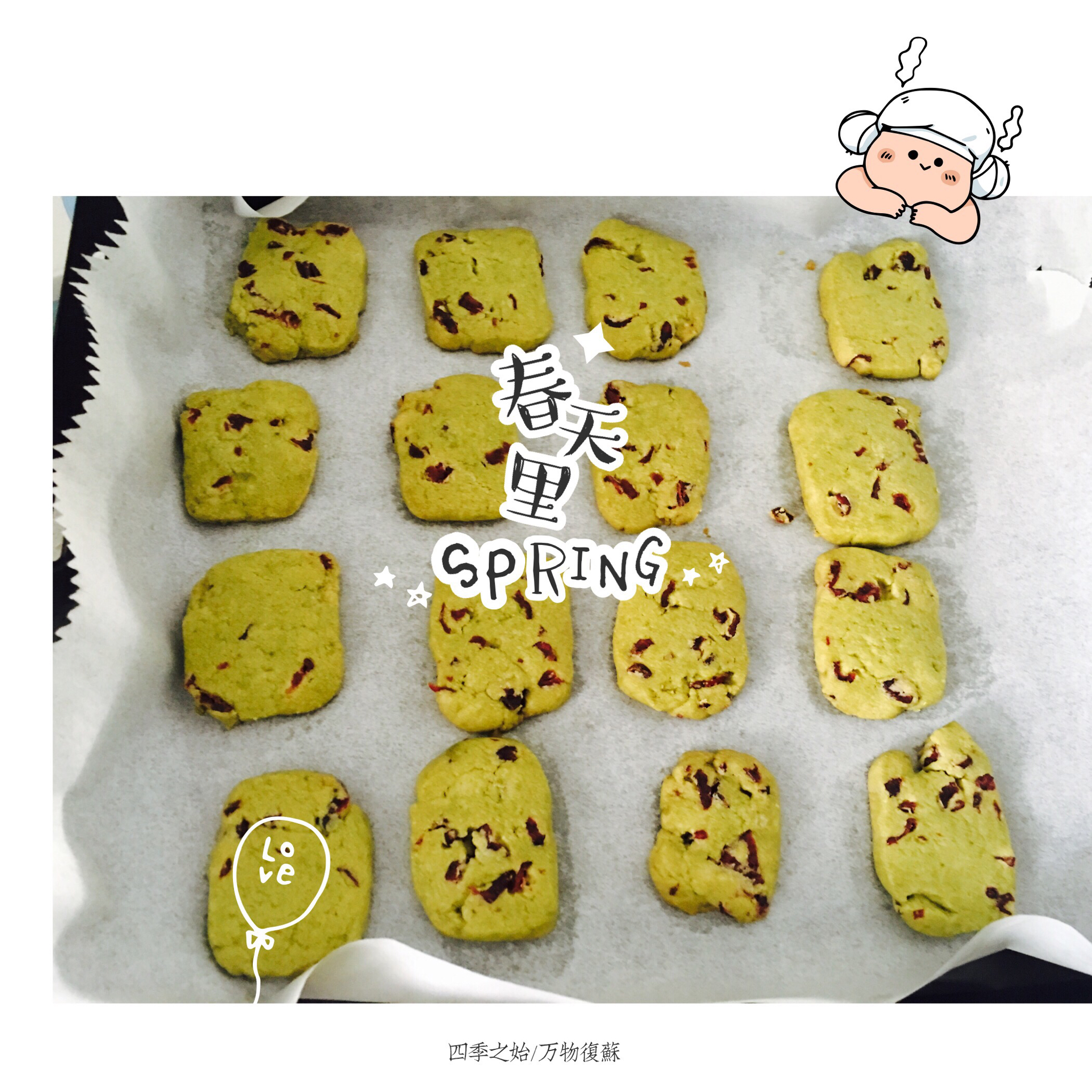 蔓越莓饼干 蔓越莓曲奇