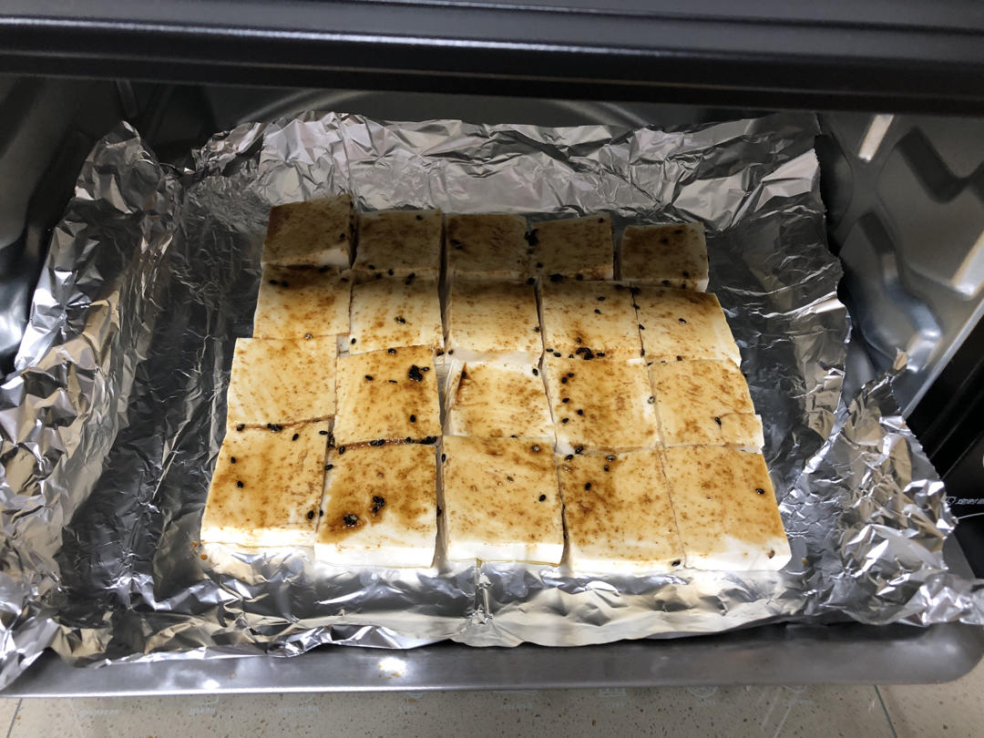 孜然烤豆腐