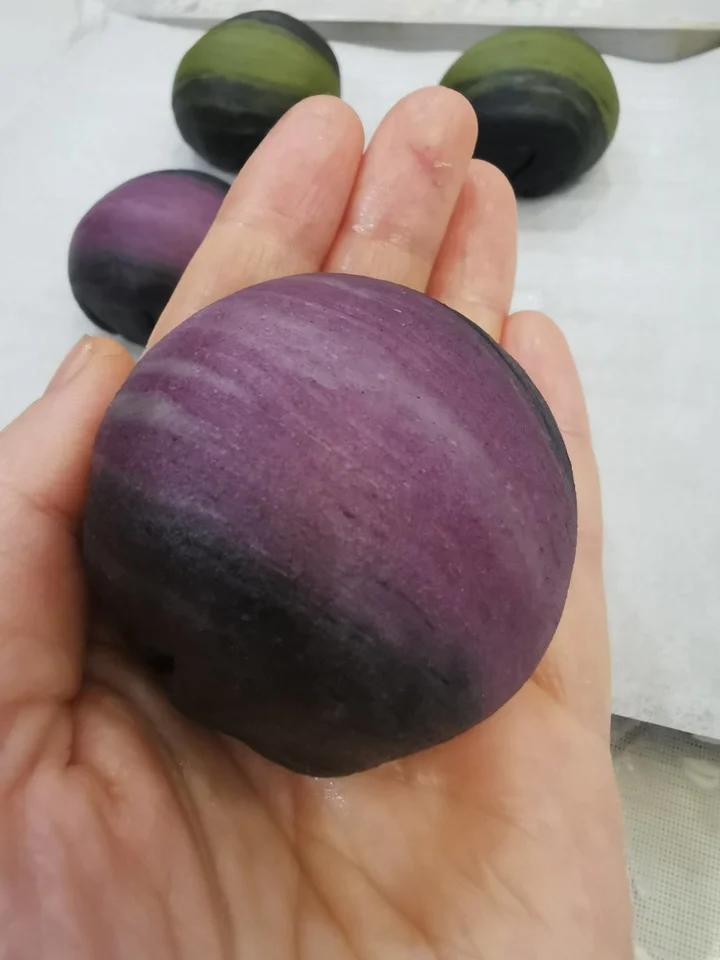 高颜值蛋黄酥（螺旋酥/月饼/中秋节）练习2020.9.15更新详超细视频步骤