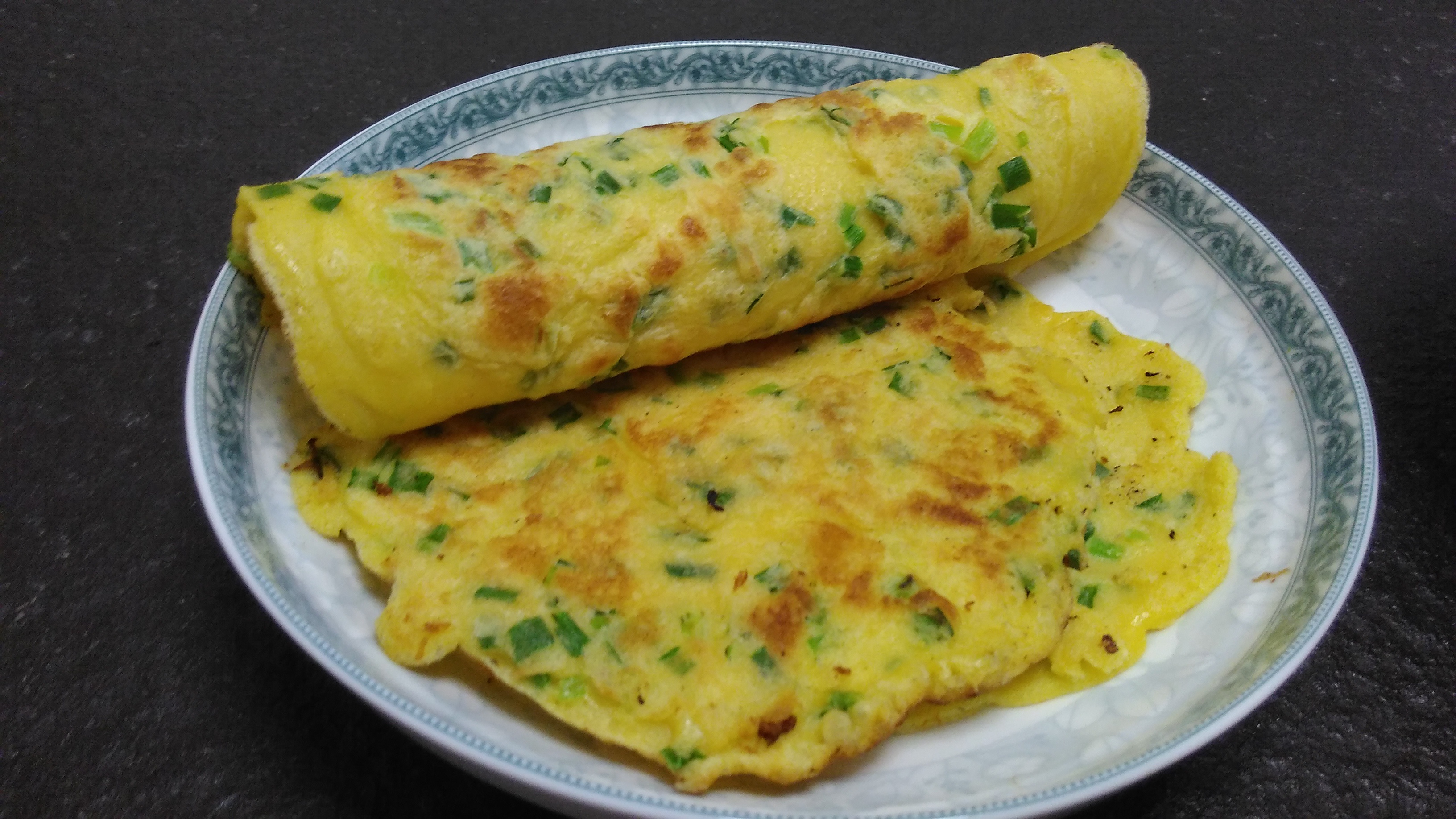 韭菜鸡蛋饼