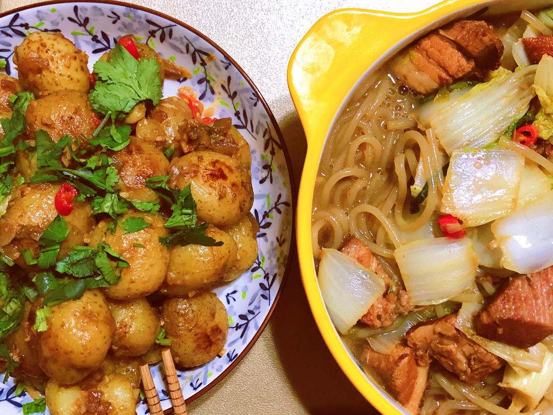 孜然香辣煎小土豆