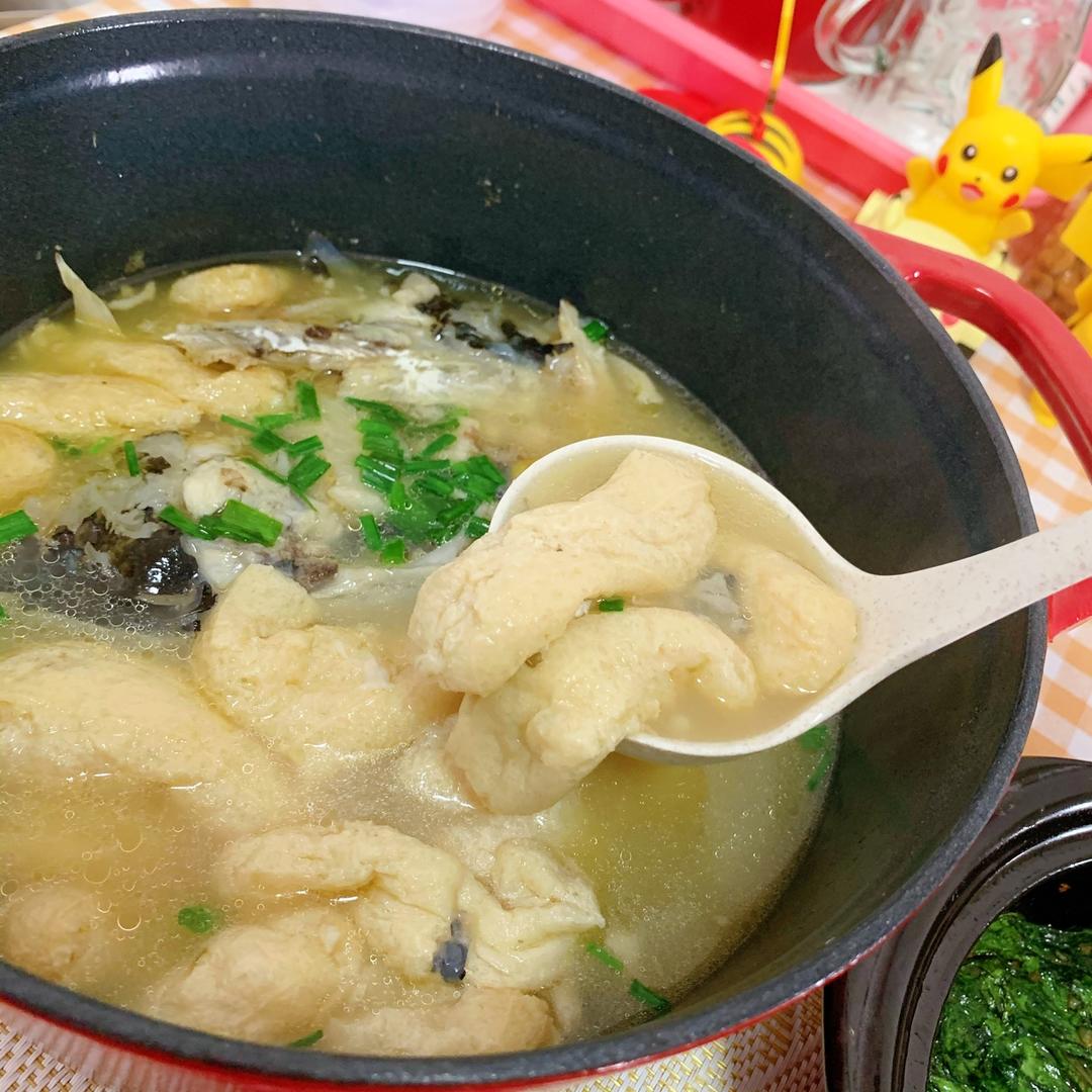 景德名菜🐟鱼头烧豆葱