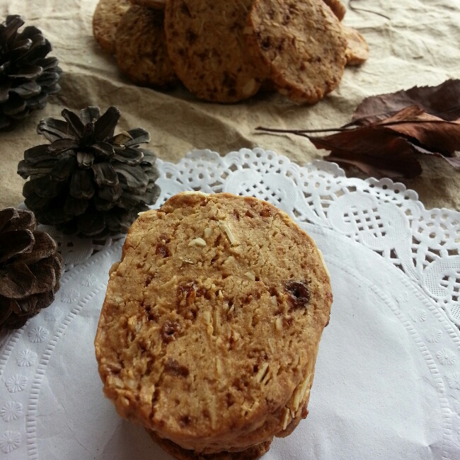 红糖杏仁曲奇--补血养颜。（君之改良版）