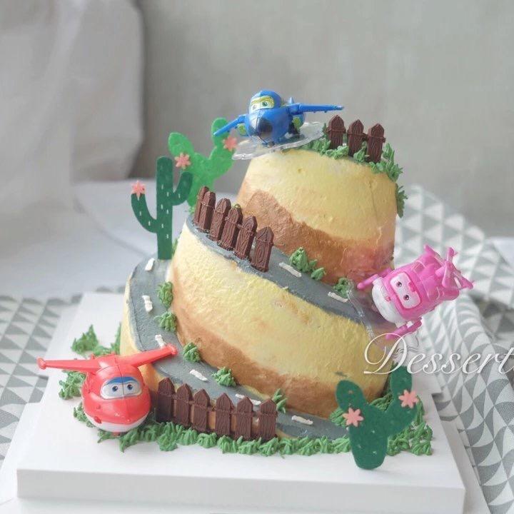 山坡蛋糕——盘山公路蛋糕