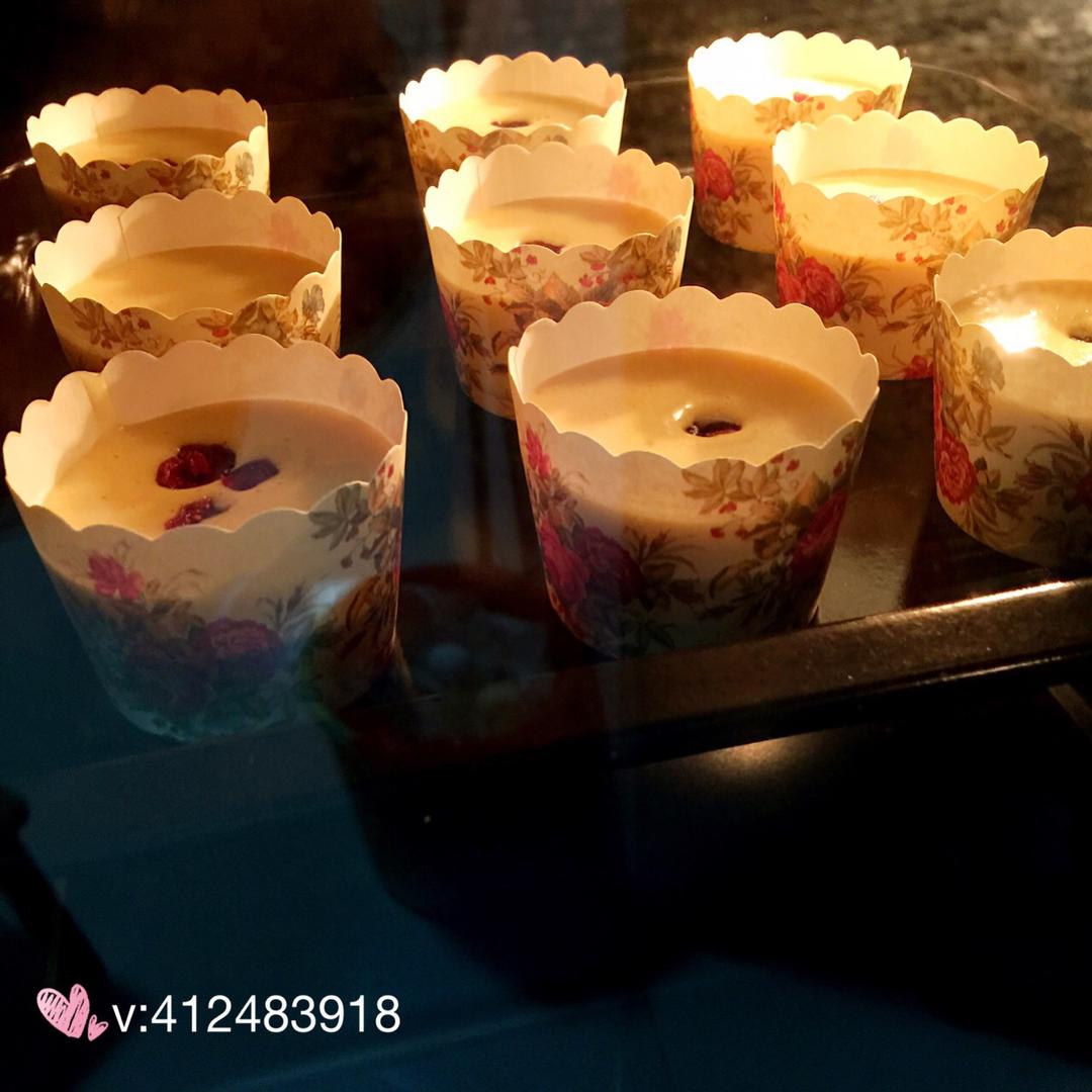 蔓越莓纸杯戚风小蛋糕