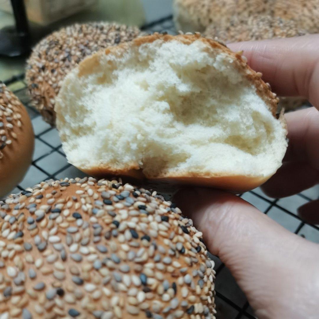 基础牛奶小餐包/汉堡胚/吐司（一次发酵，极简原料）