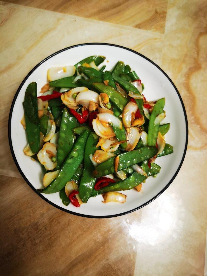 【快手菜】百合遇上荷兰豆（麦吉二阶无糖）