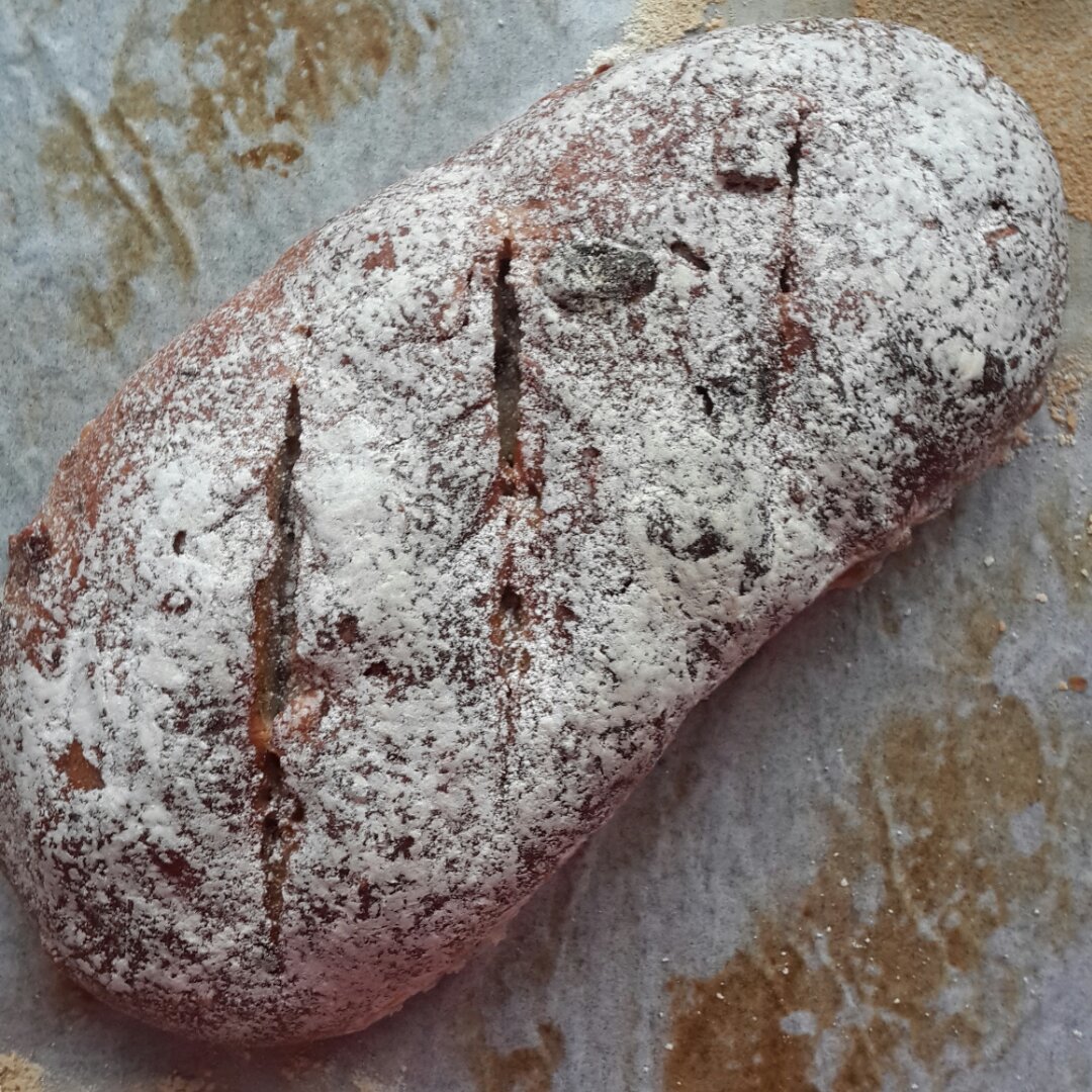 全麦核桃包～软欧包