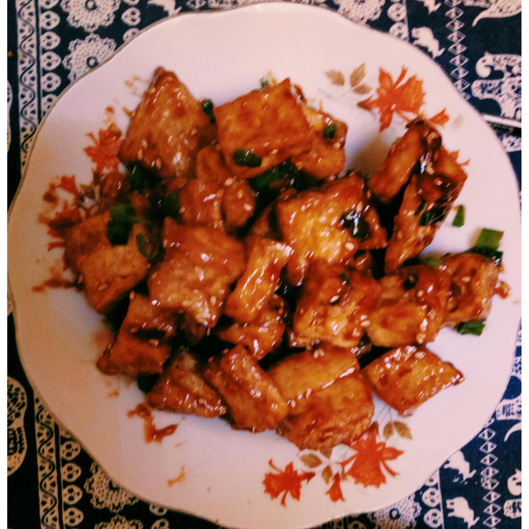 糖醋脆皮豆腐
