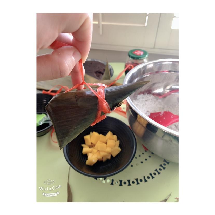 水晶西米粽