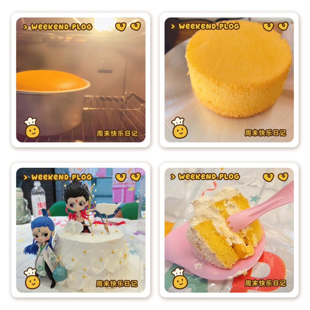 用过上百次从未失败的戚风蛋糕