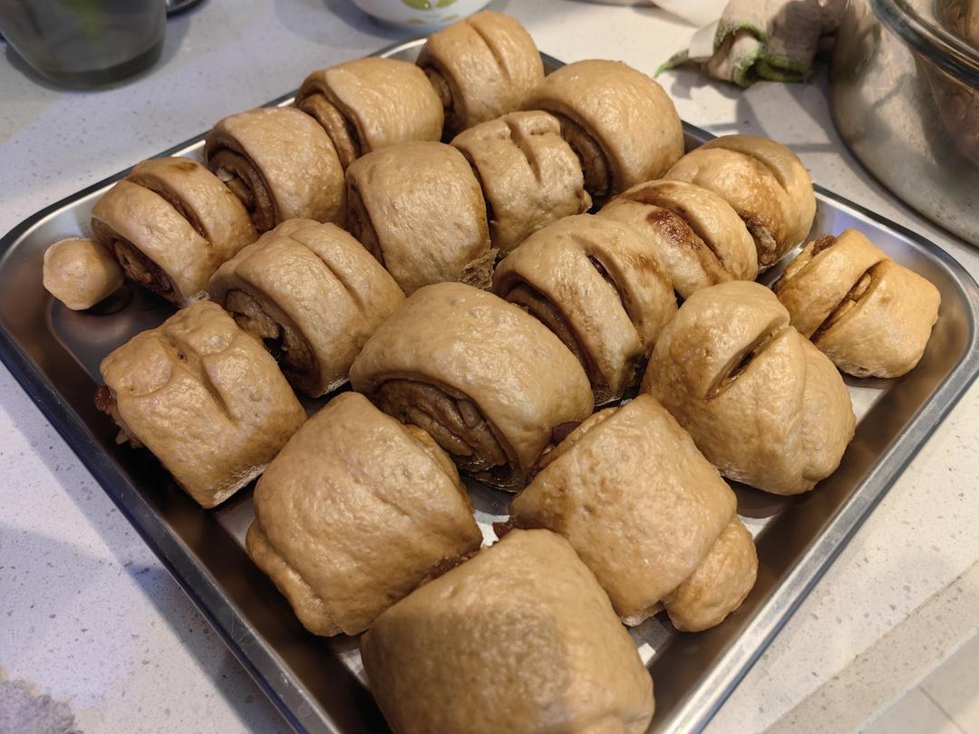 红糖手撕馒头（一次发酵）