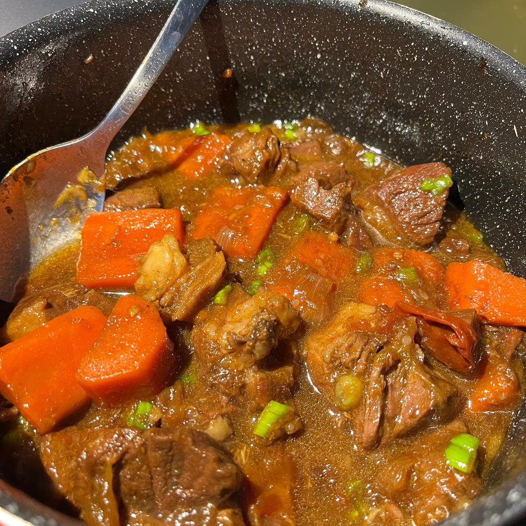 红烧羊肉炖胡萝卜