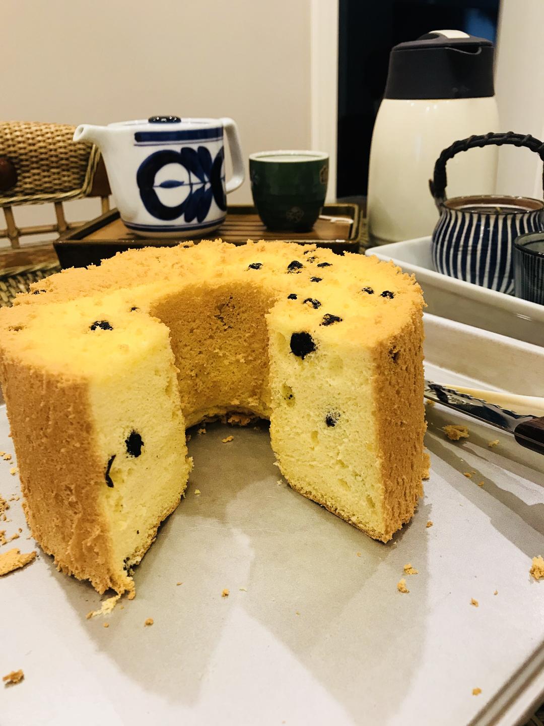 零失败18cm中空戚风的做法