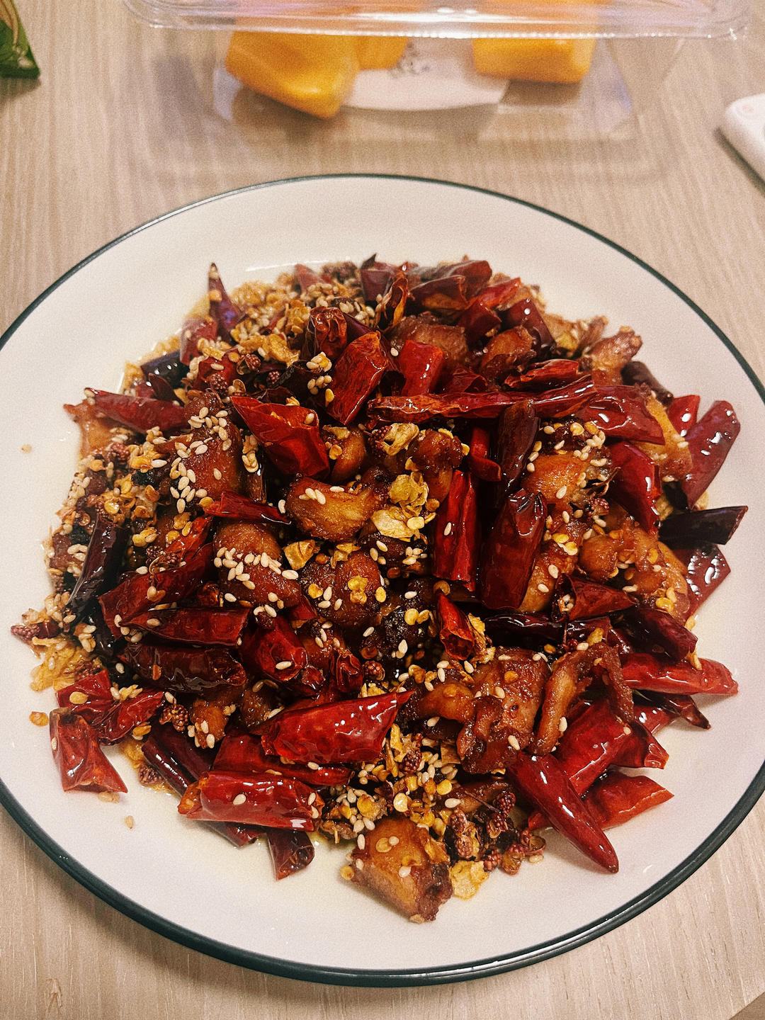 辣子鸡（丁）