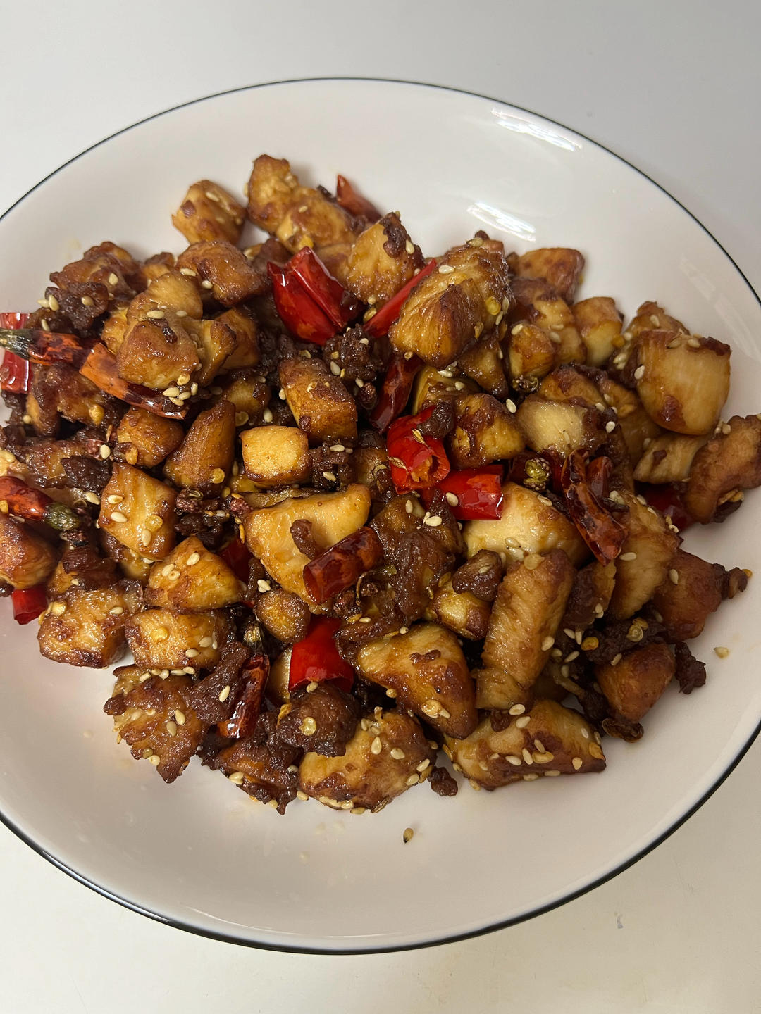 辣子鸡（鸡胸肉版）