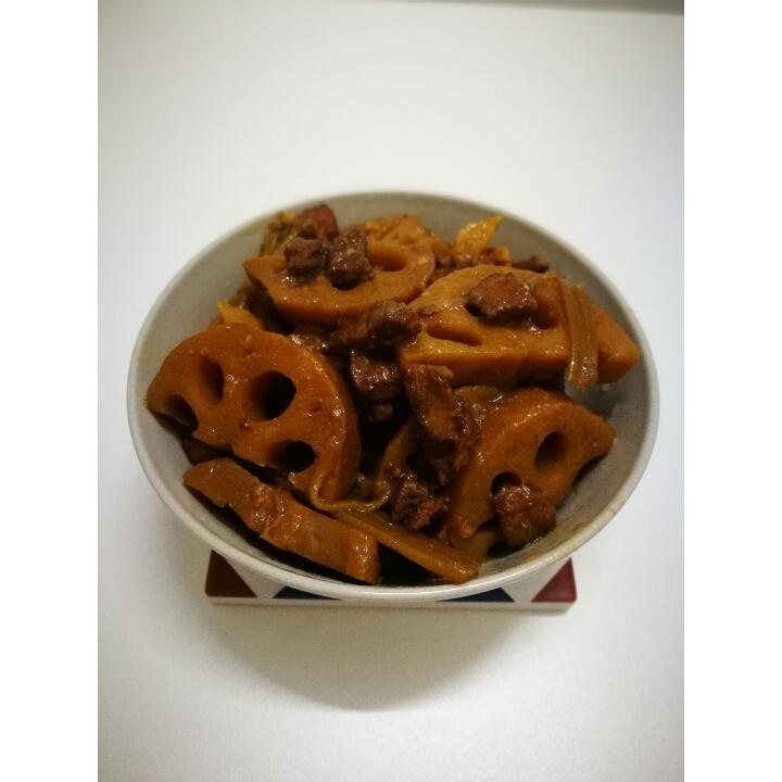 莲藕焖五花肉