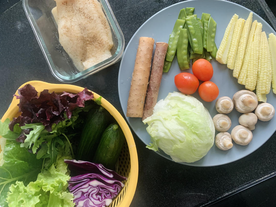 清蒸巴沙鱼柳(龙利鱼)