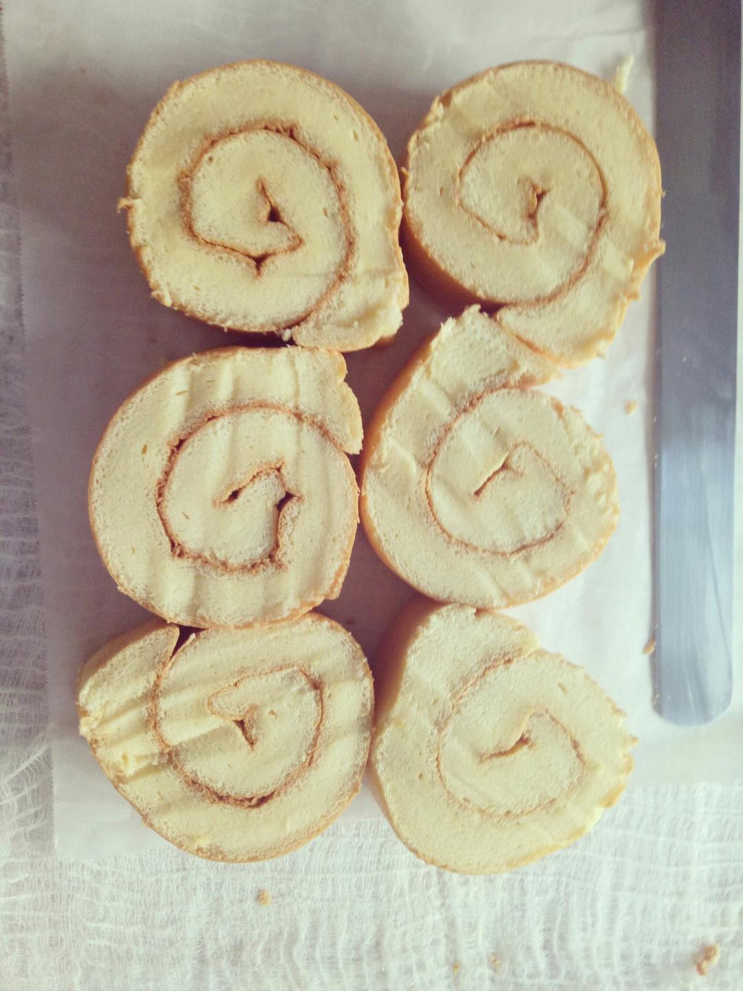 原味蛋糕卷(后蛋法)